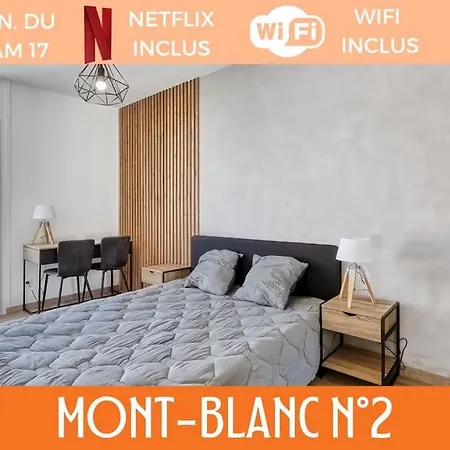Apartament Zenbnb / Mont-blanc N°2 / Colocation / Tram 17 Annemasse